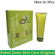 1 Box Isi 3 - Zawa Skin Care Original 3pcs + Box cream penghilang flek