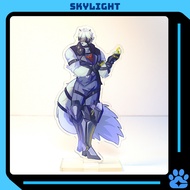 Furry Standee Model VON LYCAON - Zenless Zone Zero mica plastic 14cm
