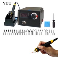 [YIJU] Wood Burning Kit Pyrography Pen Professional Convenient Crafting Pyrography Machine for Embos
