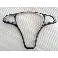 New Decorative Steering Wheel Cover for Mercedes Benz E-Class Coupe 2017 e200 e220 e300 e400 (Black)