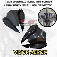 AEROX 155 VISOR AEROX 155 CARBON VISOR/ AEROX WINDSHIELD