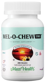 Chewable Melatonin, Kosher Berry Flavor, 1mg Melatonin for Adults or Teens, Natural Aid for Adults, 