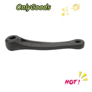 ONLYGOODSS Bike Crank Arm, 152mm Hole Distance Black Bike Left Crank Arm, Durable Aluminum Alloy Lef