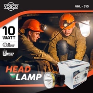 HEADLAMP SENTER KEPALA SUPER TERANG VOSCO 20 WATT TAHAN 8 JAM