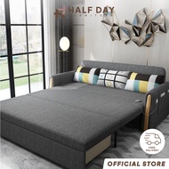 Halfday - Fabric sofa bed, multi-functional foldable sofa bed, small household | small sofa | sofa bed foldable