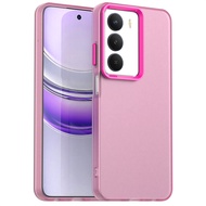 Anti-Drop Candy Color Case for Realme C71 C73 Matte PC Transparent Back Case for Realme C71 C 73 Cov
