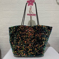 Bling bling tote bag. beautiful shiny tote bag. bling bling bag