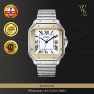 Seiko Mods NH35 Automatic Movement - Santos Twotone