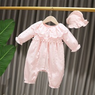 Baby Spring Autumn Jumpsuit Cotton New Style Influencer Spring Clothes Romper yy9.6 yy9.6