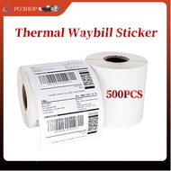 A6 Thermal Adhesive waybill Sticker Paper Roll for Shipping Printing Direct Thermal Label Sticker