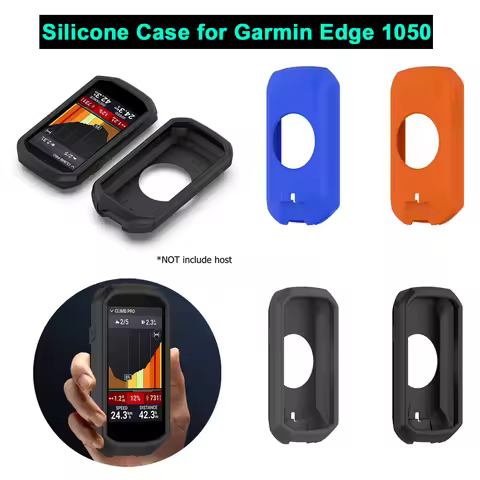 Silicone Protective Case for Garmin Edge 1050 Soft Cover Anti-fall Anti-Scratch Bike GPS Shell for G
