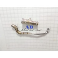 Exhaust EKZOS cobra kriss 100 kriss 110 EKZOS wave 125 wave 110 wave 100 EKZOS SRL 110 SRL 115 fi EK