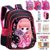 beg sekolah roda beg sekolah budak perempuan beg sekolah New Style Schoolbag Girls Elementary School