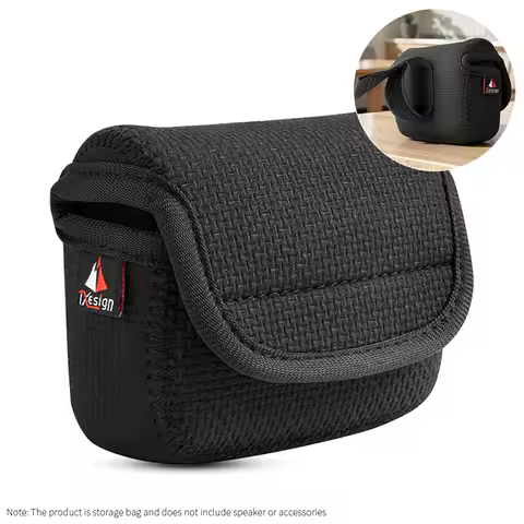 Portable Storage Case for JBL GO5 GO4 GO3 GO2 Speaker Waist Bag GO 2/3/4/5 Gen Audio Bicycle Travel 