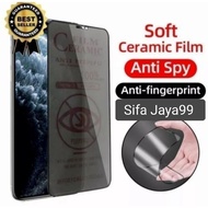 LAYAR TEMPER GLASS ANTI SPY PRIVACY SAMSUNG A54 5G/ A24 4G/ A34 5G/ A32 5G CERAMIC FILM FRONT SCREEN