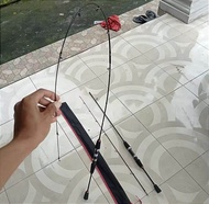 Joran Ultralight Sakura 165 180 198 Fiber Solid - Pancing Lentur & Murah - Joran UL Spining COD