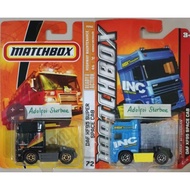 Matchbox daf xf95 super space cab mbx highway mbx transport inc construction truck head ready for ac
