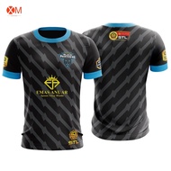 【Free Custom Name &amp; Number】New ！Jersey Design baju lelaki STL Sepak Takraw League Penang Black Panthers Full Sublimation Jersey T-shirts
