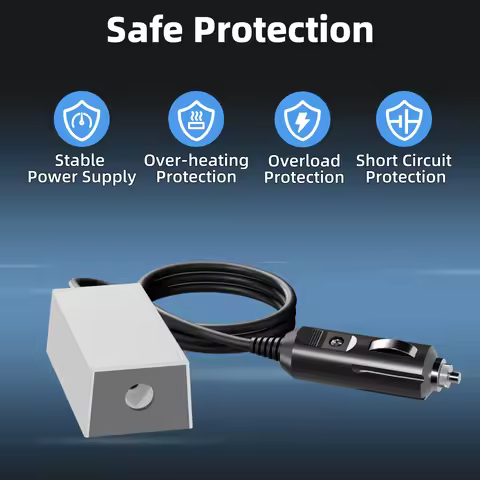 Starlink Mini Adapter 36V 1.67A Output 12V-36V Input Black 19 AWG Power Cord Car Charger Waterproof