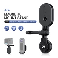 JJC Magnetic Mount Stand for Insta360 X4 X3 X2DJI Osmo Pocket 3/Pocket 2DJI Action 5 Pro/4/3/2GoPro 