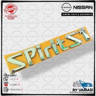 SPIRIT S1 Emblem for Nissan Terrano/ Logo Writing Brand SPIRIT S1