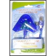 Double CONVERTER PACKAGE PS 2 TO PS 3/PC PLUS 2 STICK PS 2 (ORI FACTORY)