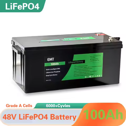 48v 100AH lifepo4 battery BMS for tricycle golf cart inverter Solar energy storage scooter para moto