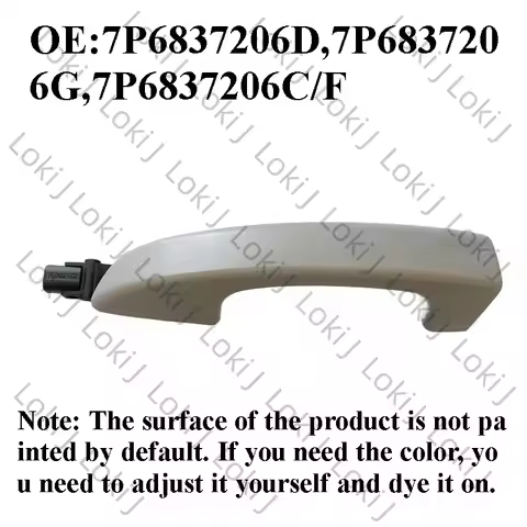 Primer Right Side Exterior Door Handle 7P6837206D,7P6837206G,7P6837206C/F,7P6837206GGRU For VW Touar