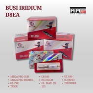 IRIDIUM D8EA YAMAMOTO SPARK PLUG - IRIDIUM D8EA GL PRO SPARK PLUG GL MAX/ MEGAPRO/ TIGER SERIES/ SCO