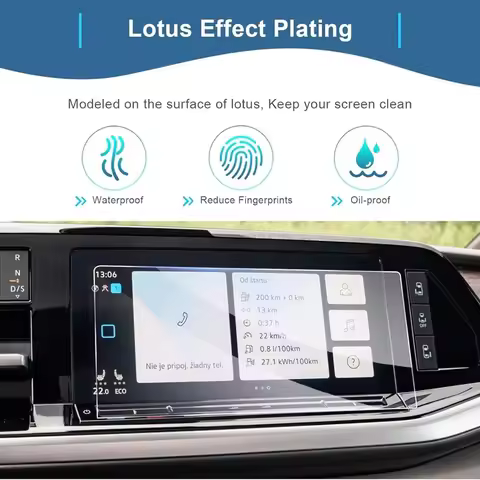 Tempered Glass For Volkswagen VW Multivan T7 2022-202510 inch Car infotainment GPS Navigation Screen