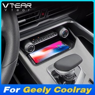 Car QI Wireless Charger For Geely Coolray 2020-2024 Accessories 20w Fast Phone Charging Plate Adapte