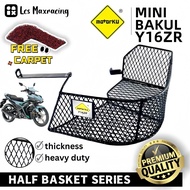 MOTORKU Yamaha Y16ZR Y16 Bakul Sisi Tepi Jaring Besi Kecil Mini Side Half Basket Yamaha Y16ZR Basket