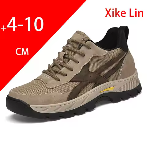 Mens heightening shoes Hot new model Breathable Shock Absorbing Anti slip Casual Durable Increase by