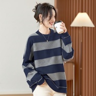 Qxico รุ่น CS219 เสื้อสเวตเตอร์ลายทาง