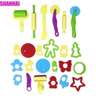 SHANHAI 3D Plasticine Tools, Tool Kit Plastic Playdough Model Tool, Slime Toy 3D Creative Deluxe Set