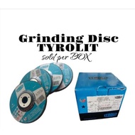 TYROLIT Grinding Wheels sold per BOX 4"x 1/4"x 5/8" 10pcs per Box Good Quality