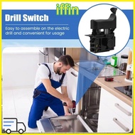 IFFIN Power Tool Switch, Replacement Part Control Component Hammer Drill Switch, Durable Plastic Rot