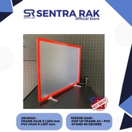 A3 Promotional Frame + 90 degree Stand Frame - Clear