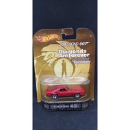 Hotwheels James Bond 007 Movie Premium Diamonds Are Forever '71 Mustang Mach 1 (2013 Version)