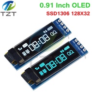 0.91 inch OLED module 0.91" white/blue OLED 128X32 OLED LCD LED display module 0.91" IIC communicate