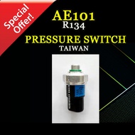 TOYOTA AE101 R134 TAIWAN NEW 4 PIN PRESSURE SWITCH/ SUIS (CAR AIRCOND SYSTEM) (OFF ON OFF)