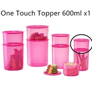 Tupperware One Touch Canister / One Touch Topper (1) 600ml/950ml/1.25L/1.4L/2L/3L/4.3L Pink