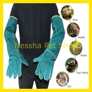 Anti-scratch Anti-bite Protective Gloves Cat Dog Snake Reptile Wild Animals Handling Glove