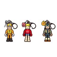 TOMICA人偶造型悠遊卡(T君/消防隊員/道路作業員)