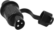 Unifizz Car 3 Pin Trailer Plug Euro Standard Socket Trailer Adapter Towing Bar Connector for RV