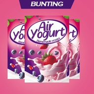 Banner Bunting Air Yogurt Asli Cantik Murah Lawa Free design