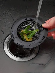 1個廚房水槽過濾器,不銹鋼水槽排水濾網,可放入洗碗機清洗,廚房配件