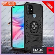 Case Infinix Hot 10 Soft Case Hybird Ring Covers