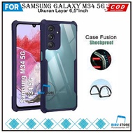 Samsung M34 M33 M23 M62 Softcase Shockproof Transparent Casing