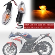 Motorcycle Front&amp;Rear Turn Signal Indicators Signal Lamp for Honda CBR 250R 300R CB300F CBF125 Stunner CBF150